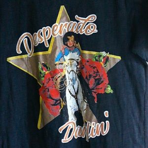 Cowgirl Desperado Rodeo Graphic Tee